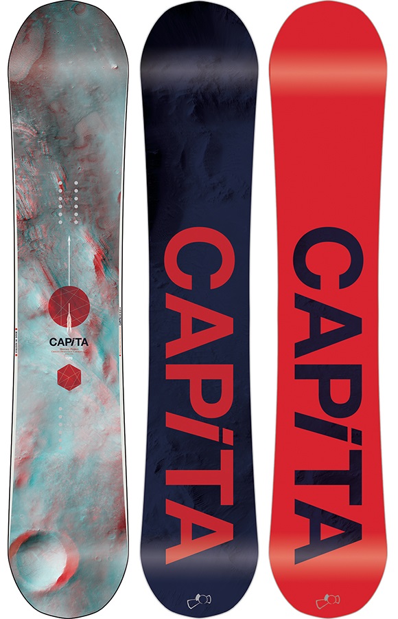 Capita Mercury Hybrid Camber Snowboard, 159cm, 2016